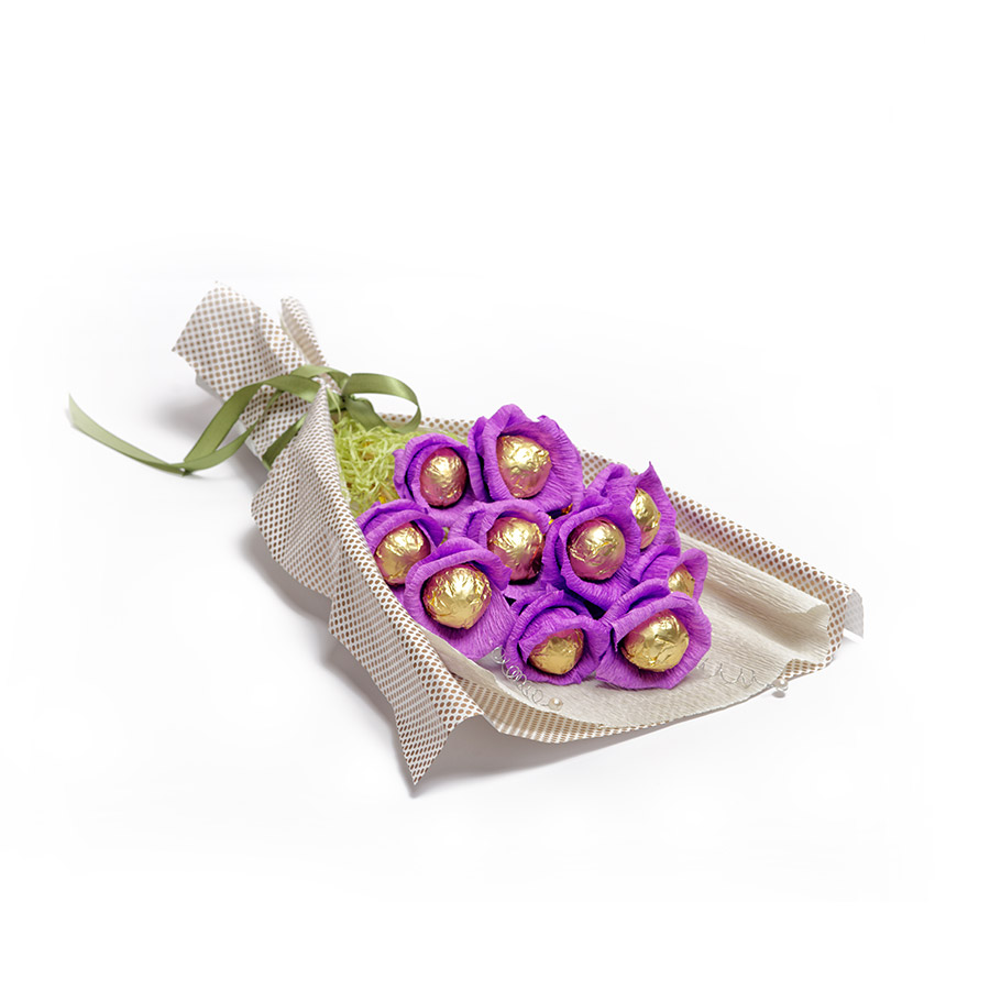 Cake Pop Bouquet - Purple Love